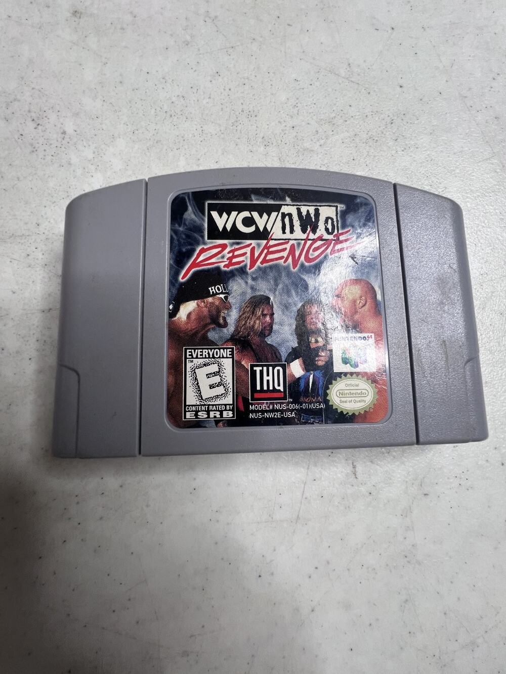 WCW/nWo Revenge Nintendo 64 N64 Video Game Wrestling Multiplayer